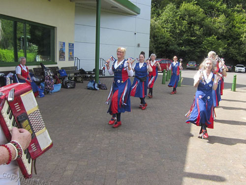 outside the engine shed in Highley