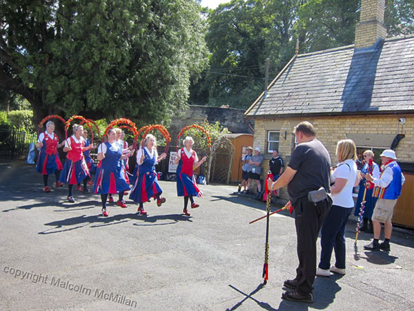 dancing under the tree in the station yard Arley