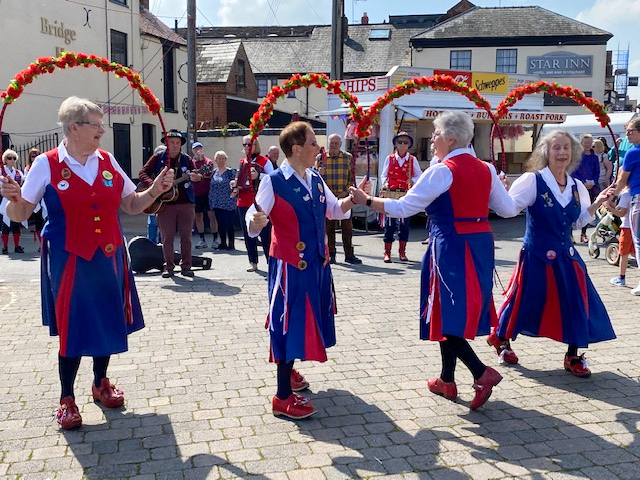 dancing in beautiful sunshine