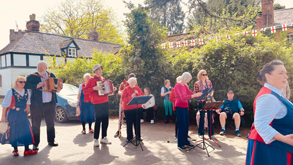 Nancy Butterfly band in action