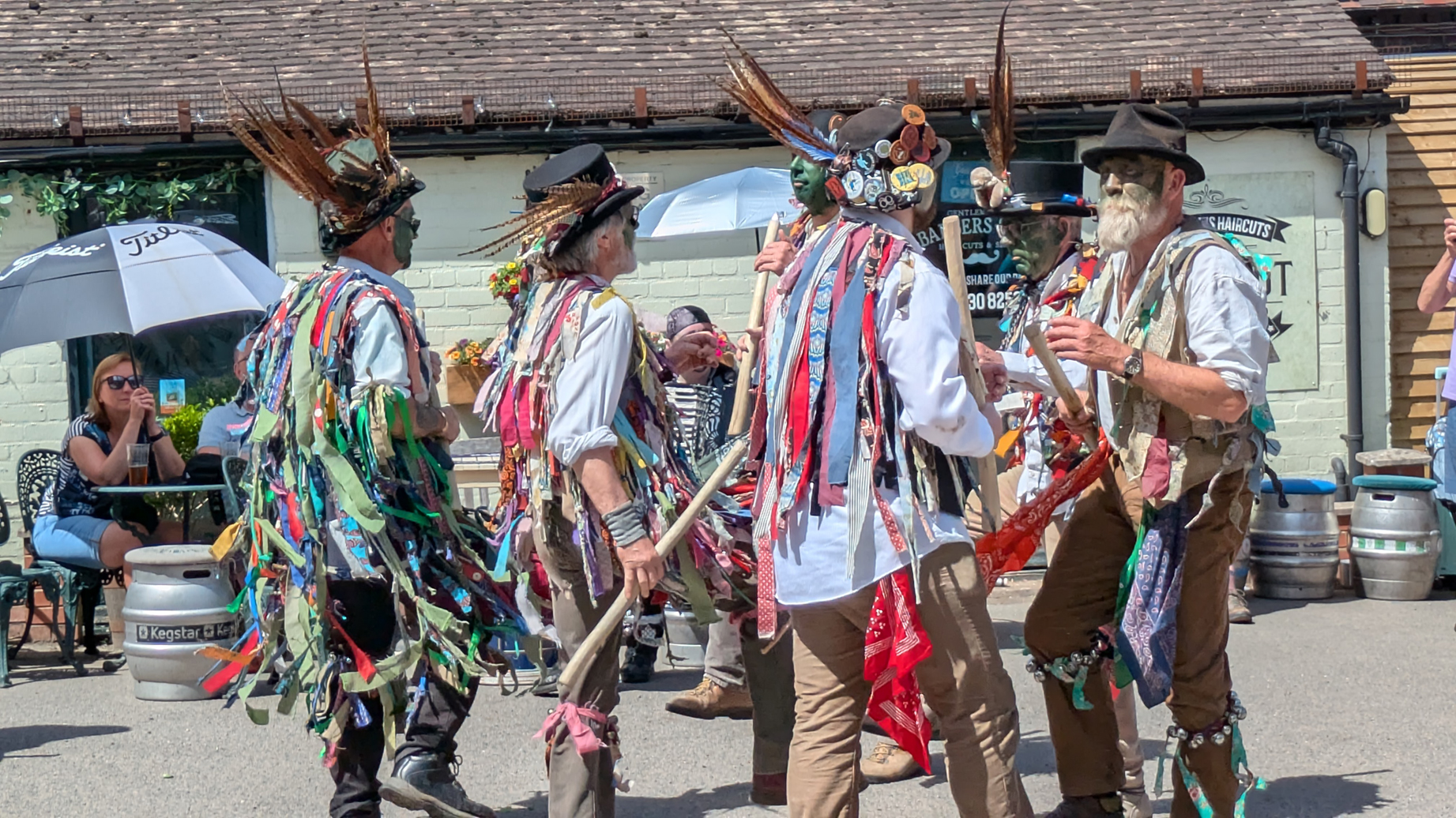 Alevchurch Morris Dancers in action
